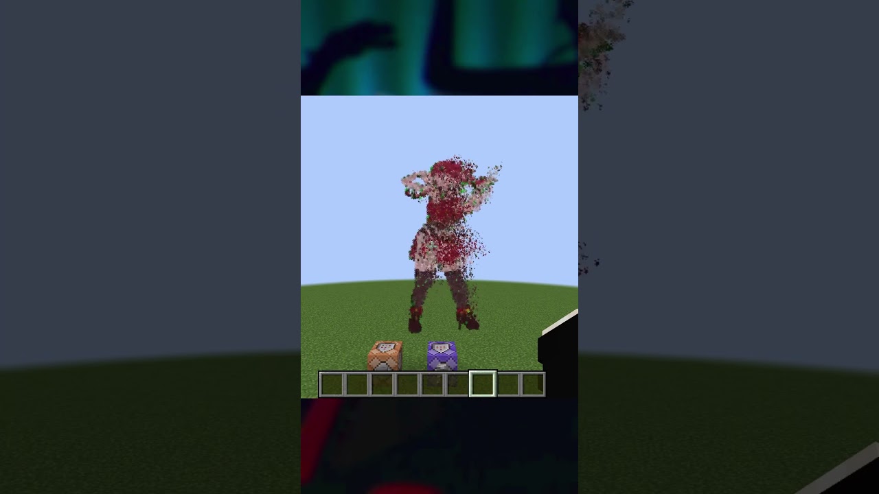「ホニマニダンス」をマイクラで再現してみた #minecraft  #マイクラ