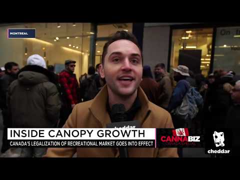 Inside Canopy Growth's Massive Cannabis Manufacturing Facility - Cheddar In The Field