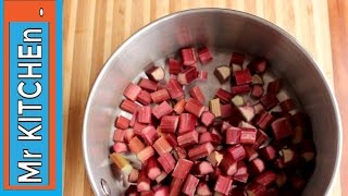 HOW TO STEW RHUBARB - a simple recipe