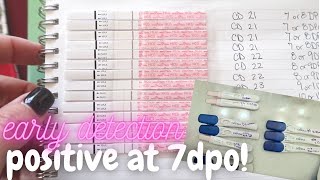 PREGNANCY TEST LINE PROGRESSION | comparing early detection tests!