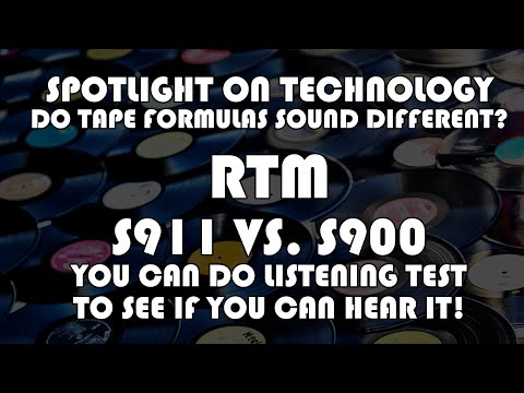 RTM Tape Formula Comparison (Part 1)