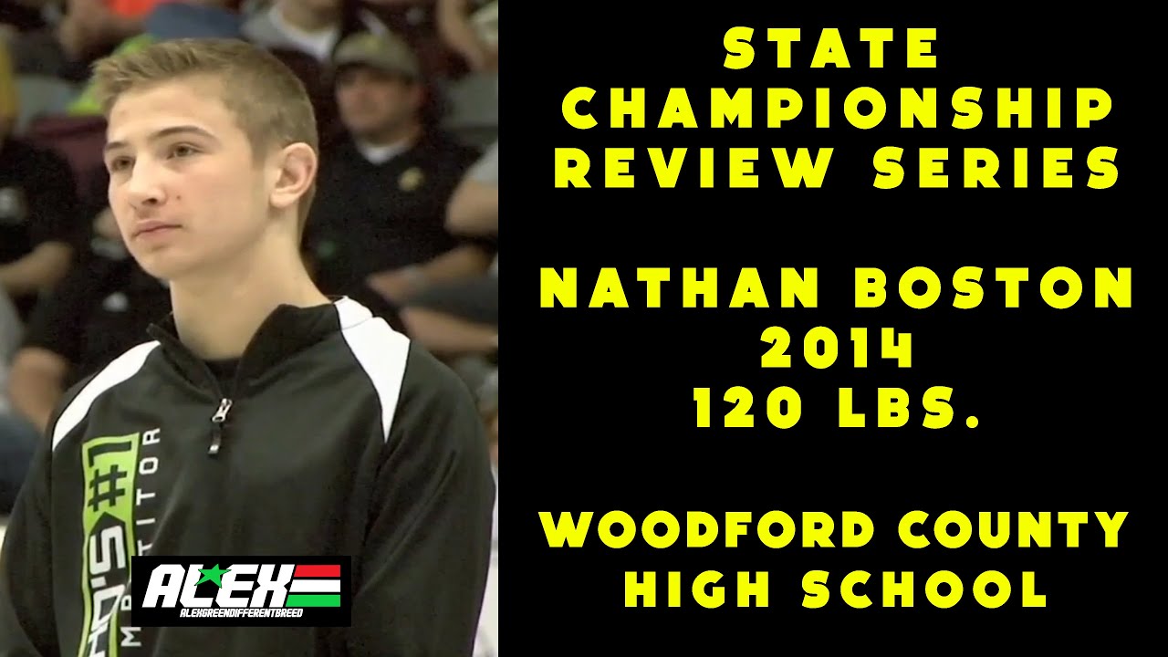 State Wrestling Championship match review w/ Nathan Boston (Woodford County; 2014, 120 lbs.)