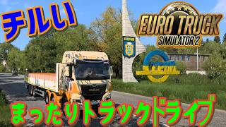[Euro Truck Simulator 2] ハンコンをDDにしたので回転角度を1800度にしたやつ #雑談 #ETS2 #チル [MOZA R3]
