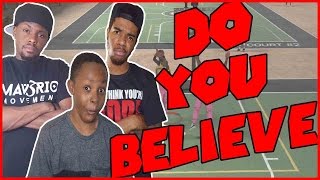 DO YOU GUYS BELIEVE??! - NBA 2K16 MyPark Gameplay ft. Trent