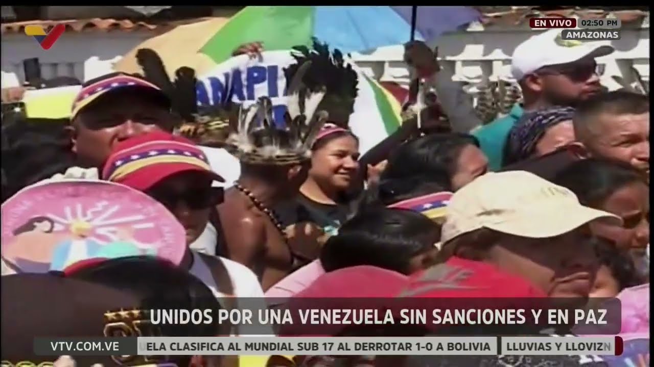 Amazonas, Jorge Rodríguez en peregrinación contra las sanciones 19 abril 2026