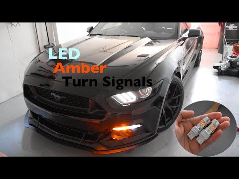 Switchback LED turn signal install- 2015 Mustang (part 1)