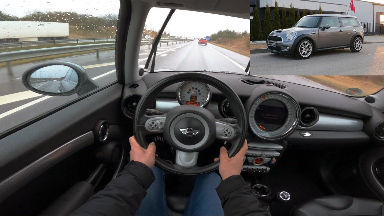 2008 Mini Cooper S Clubman 1.6L 172 hp POV Test Drive ...