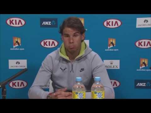 Rafael Nadal press conference - Australian Open 2015