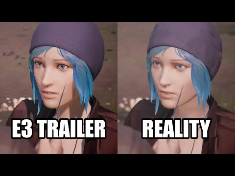 E3 TRAILER VS REALITY GRAPHICS COMPARISON | Life is Strange Remastered Collection