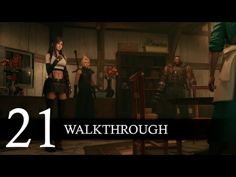 Final Fantasy VII Remake Campaign Walkthrough Part 21 (No Commentary/Full Game)