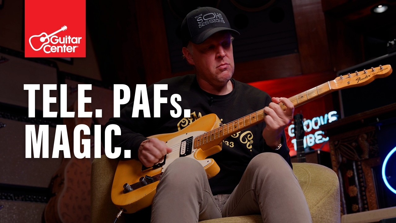 Joe Bonamassa Demos a Rare 1968 Fender Telecaster with Gibson PAF Humbuckers - YouTube