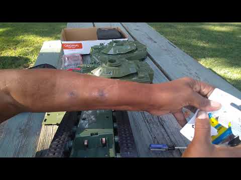 GI Joe M.O.B.A.T. battery cover differences and How to test without a battery cover.