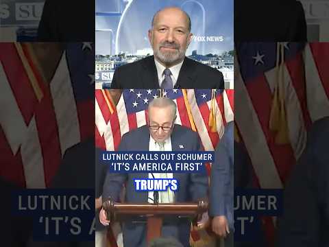 Lutnick rips Schumer: 'How about we support American production first?' #shorts #foxnews #politics