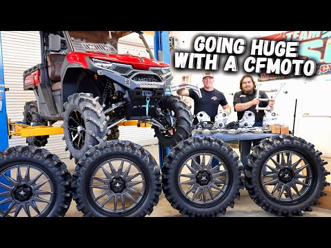 CFMOTO U10 Pro SATV Portal Install | Moorhead Arms & 37" Tires on 24s