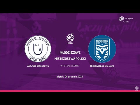 Skrót meczu: AZS UW Warszawa - Bielawianka Bielawa | MMP U19 Kobiet 2024