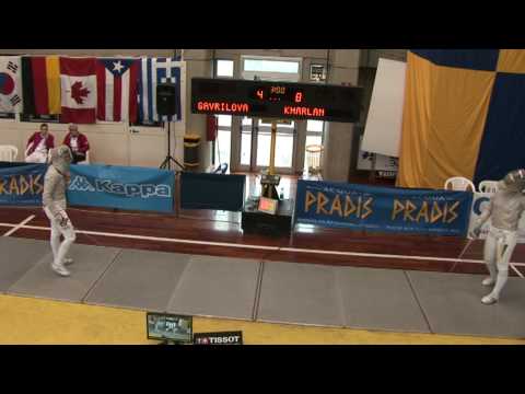 20100312 ws gp Lamezia Terme 8 yellow GAVRILOVA Julia RUS 8 vs KHARLAN Olga UKR 15 sd No