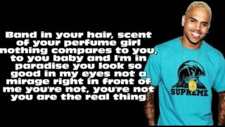 Chris Brown - Sweetheart W/Lyrics