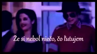Lisa Marie Presley ~ Iba sen [Just A Dream] (SK preklad)