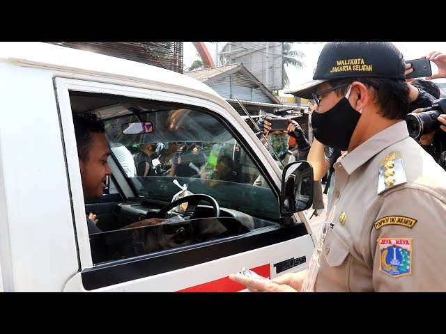 Forkopimko Jakarta Selatan Pantau Pelaksaan PSBB di Wilayah Perbatasan