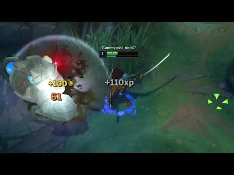 memeing with yasuo jungle in preseason clash