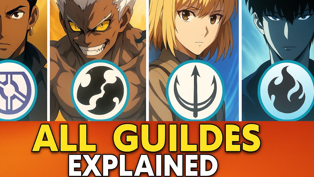ALL GUILDS IN SOLO LEVELING EXPLAINED (hunter organizations)