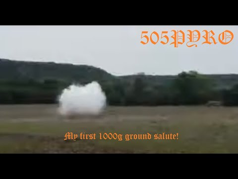 1000g Ground Salute @ Spring Pyro Fest