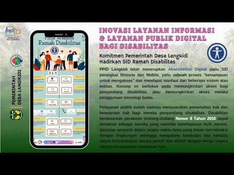 PPID Langkidi Terapkan Layanan Aksesibilitas SID Ramah Disabilitas