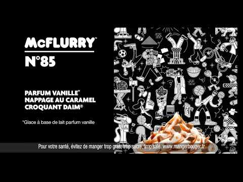 Musique pub McDonald’s McFlurry Vanille pub 2022  juillet 2021