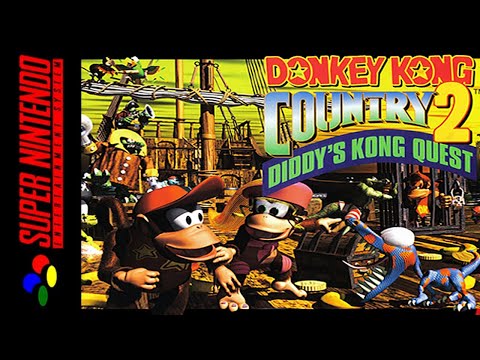 [Longplay] SNES - Donkey Kong Country 2: Diddy's Kong Quest [102%] (4K, 60FPS)