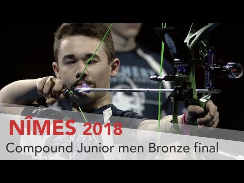 Connor Sears v Blazek Ruffing – compound junior men's bronze final | Nimes 2018