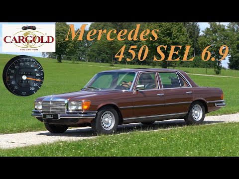 Mercedes 450 SEL 6.9, 1979, auf der Autobahn mit dem besten Auto der Welt