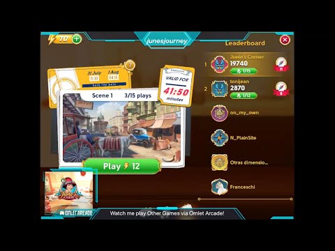 June’s journey  DL competition 31/07/2020july to 1/08/2020 August spot the difference scene 1,2,3