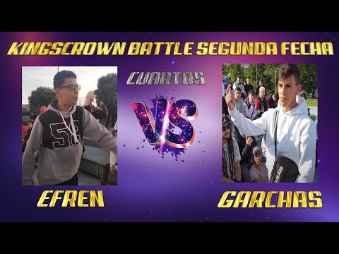 Efren 465 vs Garchas - King´s Crown Battles Segunda Fecha