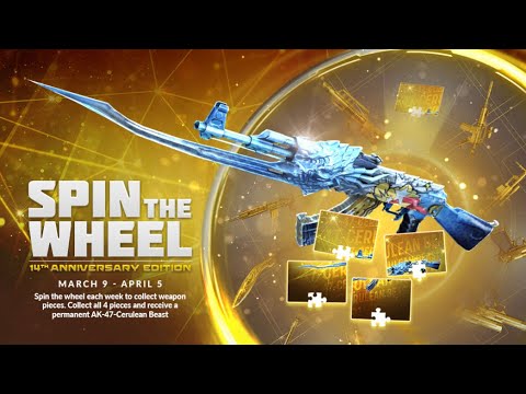 Crossfire West 2.0: Winning  AK-47-Cerulean Beast PART 1 SPIN THE WHEEL - 14TH ANNIVERSARY EDITION
