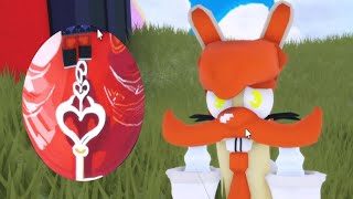 How to get RED EASTER KEY and RED TOWER - Escape Mr Fast Food Easter Hunt (SCARY OBBY)