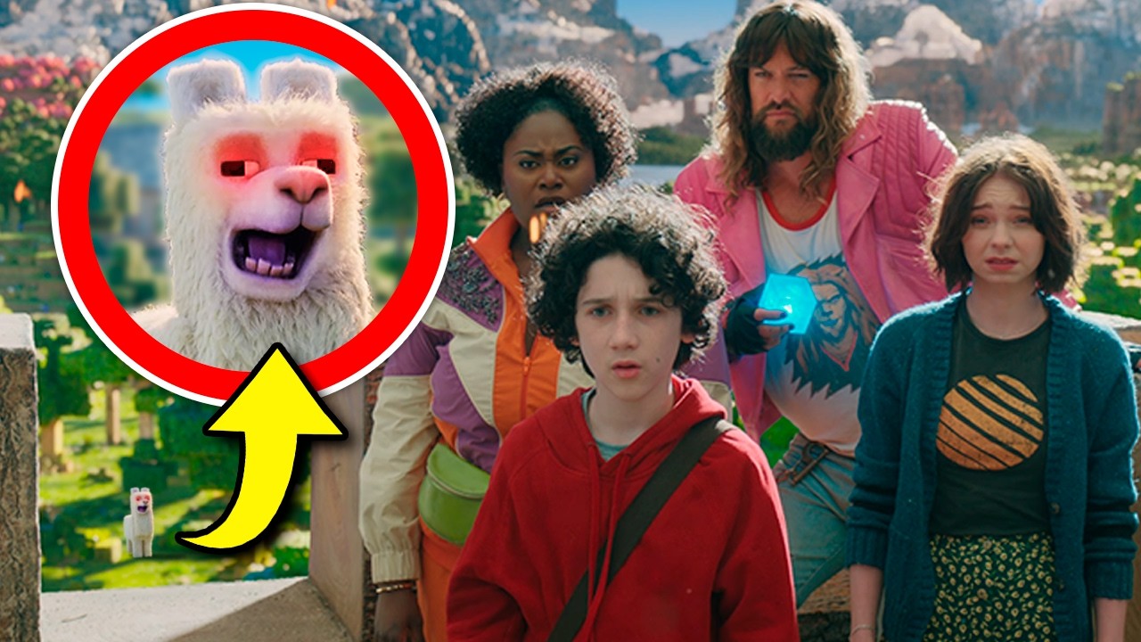 12 EASTER EGGS e DETALHES Que Você Perdeu em Um Filme MINECRAFT (Trailer)