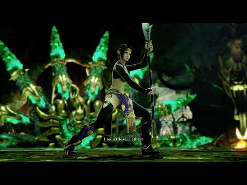 Scrander (Yoshimitsu) vs. Besche (Seong Mi-na)