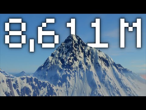 I Climbed K2 In Minecraft: World's Most Dangerous Mountain