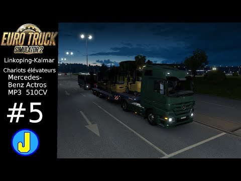 ETS2: Linkoping/Kalmar-Mercedes-Benz Actros MP3 510CV [NC] #5