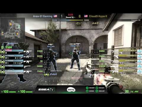CS:GO Invite Match: Cloud 9 vs. Area 51 on de_inferno at ESEA LAN Season 17