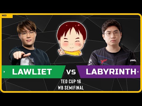 WC3 - [NE] LawLiet vs LabyRinth [UD] - WB Semifinal - TeD Cup 16 (Group A - Ro16)