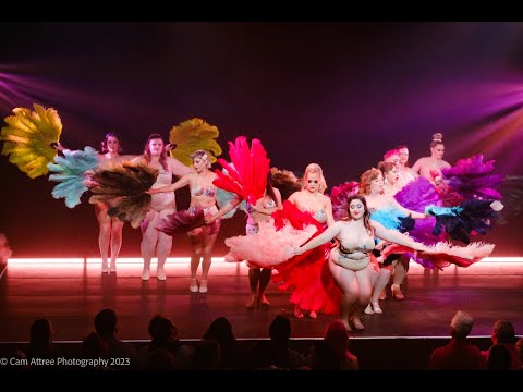 Feather Fan Dance students perform Heart of Glass - The Bombshell Burlesque Academy