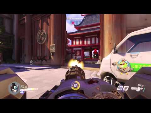 Overwatch Beta gameplay pt36 - An On-the-Fly Adjustment