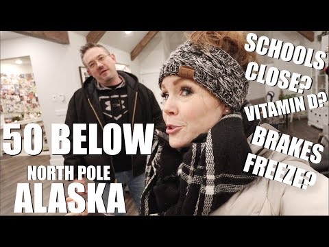 WHAT HAPPENS WHEN IT IS 50 BELOW? | DO SCHOOLS CLOSE?| VITAMIN D?|  Somers In Alaska