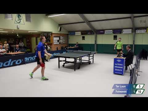 Casper ter Luun - Jakub Folwarski | TTV De Salamanders - E&D Taverzo - Eredivisie 2017/2018