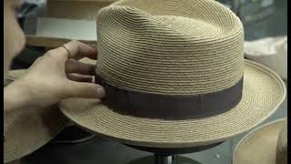 When we making hat bands for our straw hats.