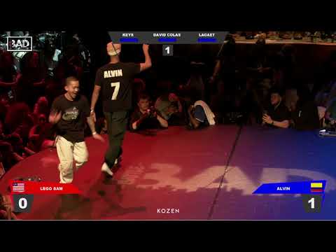 LEGO SAM vs ALVIN - Battle BAD 2022 - BREAKING Final