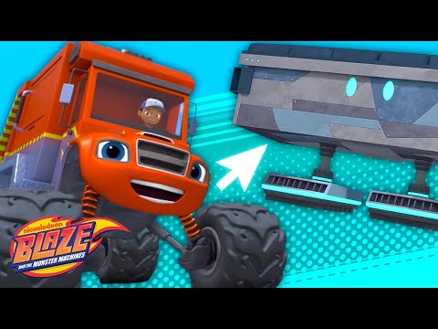 Garbage Truck Blaze Monster Machine! 🚚 | Science Games for Kids | Blaze and the Monster Machines