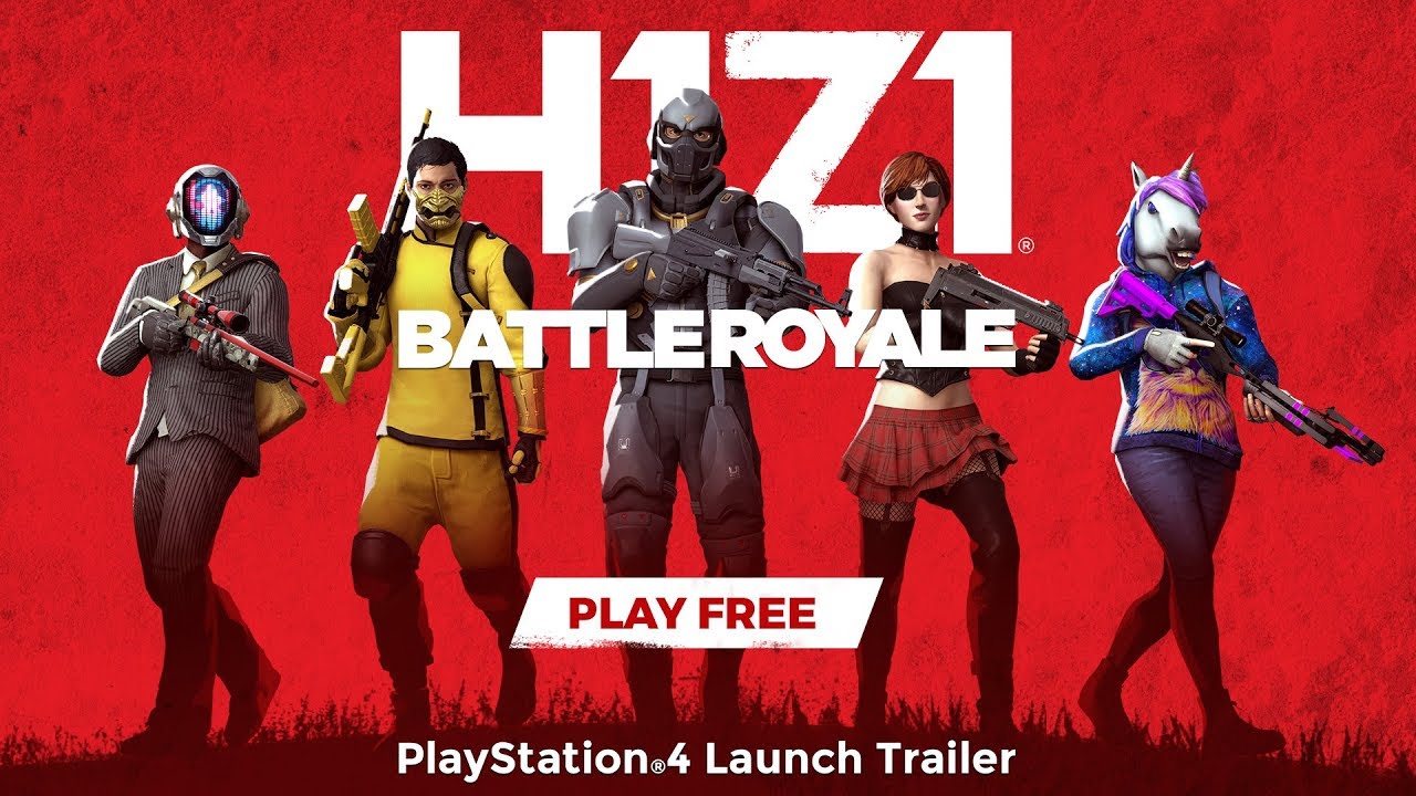 H1Z1: Battle Royale - PlayStationÂ®4 Launch Trailer | Daybreak Games - YouTube