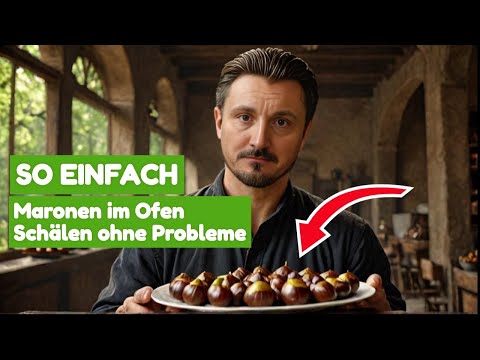 Peel chestnuts in the oven without problems